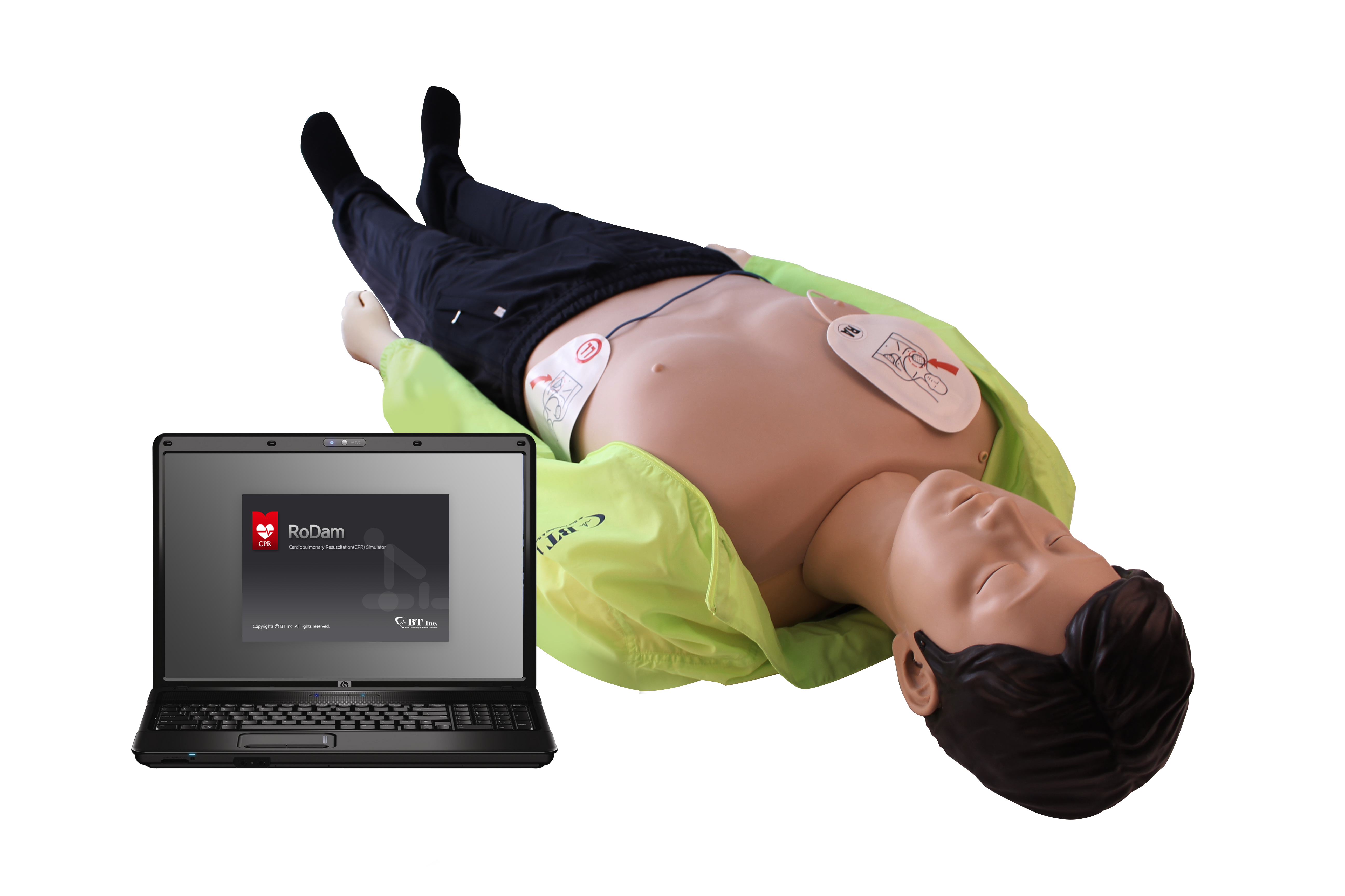CPR Evaluation Simulator Manikin RoDam-E