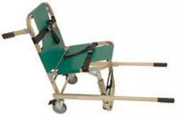 JUNKIN Evacuation Chair with Extended Handles & Four Wheels  JSA-800-EHW