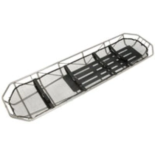 JUNKIN MIL‑4784 Military Type II S.S. Basket Stretcher With Aluminum Slats (Not Plastisol Coated)
