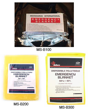MedSource Single Use Emergency Blankets