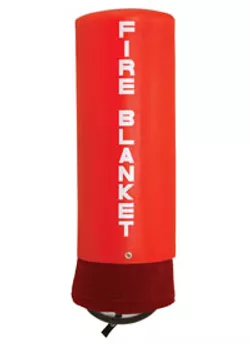 JUNKIN JSA‑1005 RUST PROOF Fire Blanket PVC Cannister only