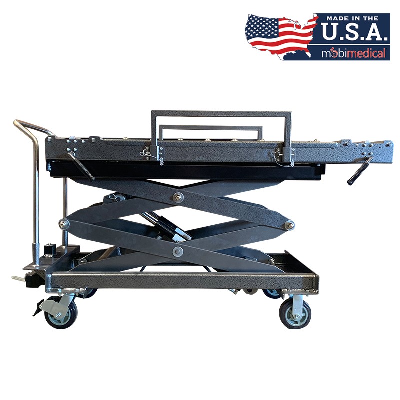 MOBI Crematory Manual Hydraulic Scissor Lift HD