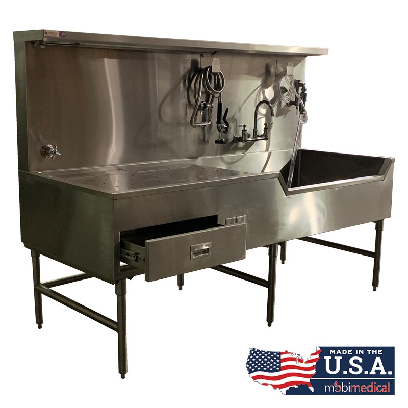 MOBI Wall Mount Embalming Station - Large