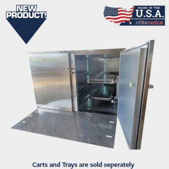 2 Door - 4 Body Mortuary Cooler