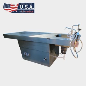 MOBI Adjustable Height Pedestal Autopsy Table