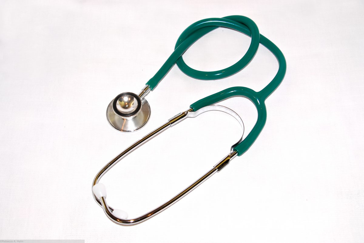 Dual-Head Stethoscope, Black