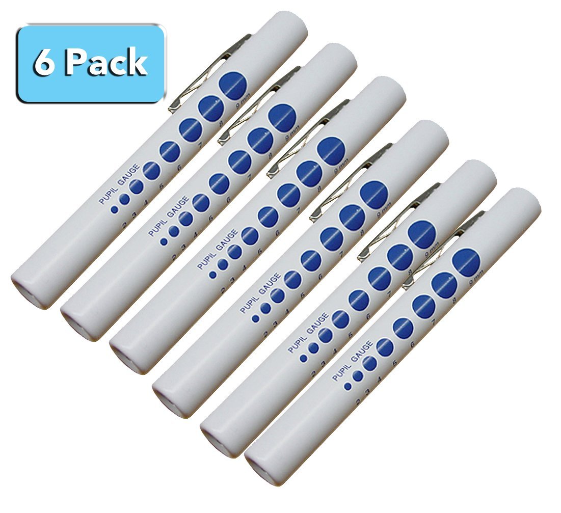 Disposable Pen Light w/Pupil Gauge